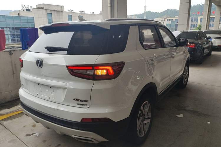 Used CHANGAN CS55 2018 1.5T Automatic Colorful Edition China V Standard Rear Right 45 Deg