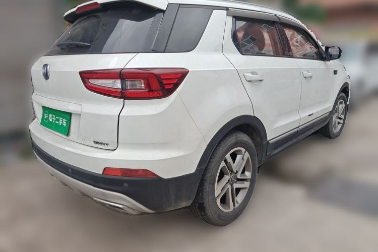 Used CHANGAN CS55 2018 1.5T Manual Colorful Model China V Standard Rear Right 45 Deg