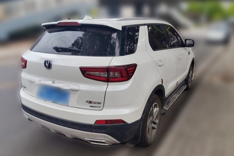 Used CHANGAN CS55 2018 1.5T Automatic Colorful Edition China V Standard Rear Right 45 Deg