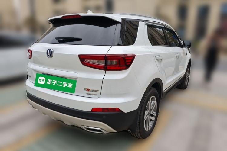 Used CHANGAN CS55 2018 1.5T Automatic Colorful Edition China V Standard Rear Right 45 Deg