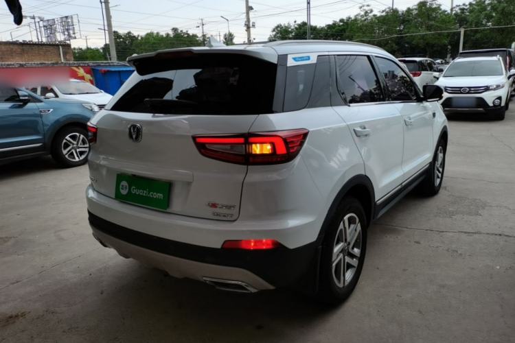 Used CHANGAN CS55 2018 1.5T Automatic Colorful Edition China V Standard Rear Right 45 Deg