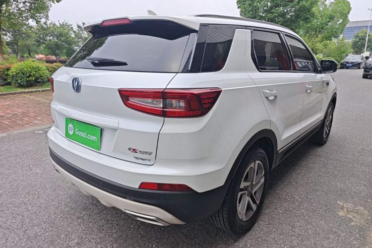 Used CHANGAN CS55 2018 1.5T Automatic Colorful Edition China V Standard Rear Right 45 Deg