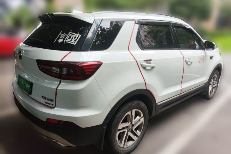 Used CHANGAN CS55 2018 1.5T Automatic Colorful Edition China V Standard Rear Right 45 Deg