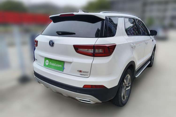 Used CHANGAN CS55 2018 1.5T Automatic Colorful Edition China V Standard Rear Right 45 Deg