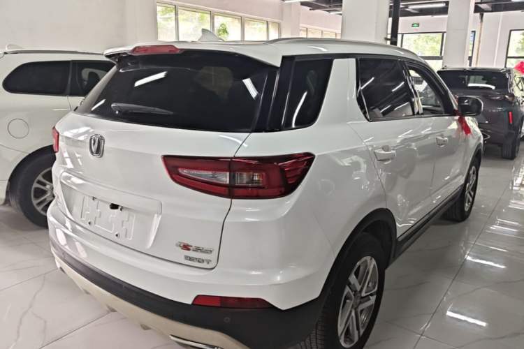 Used CHANGAN CS55 2018 1.5T Automatic Colorful Edition China V Standard Rear Right 45 Deg