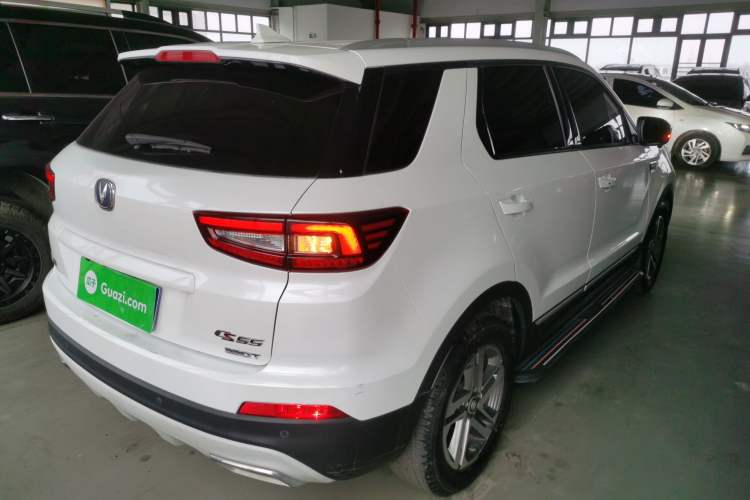 Used CHANGAN CS55 2018 1.5T Automatic Colorful Edition China V Standard Rear Right 45 Deg