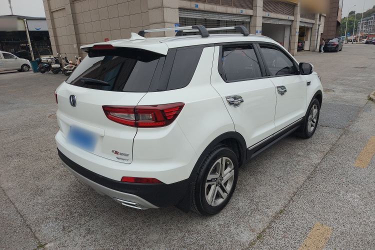 Used CHANGAN CS55 2018 1.5T Automatic Colorful Edition China V Standard Rear Right 45 Deg