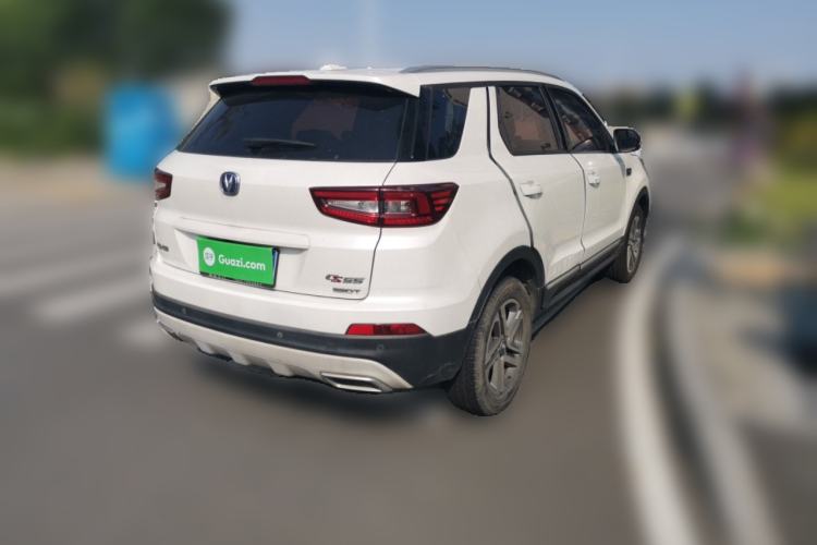 Used CHANGAN CS55 2018 1.5T Automatic Colorful Edition China V Standard Rear Right 45 Deg