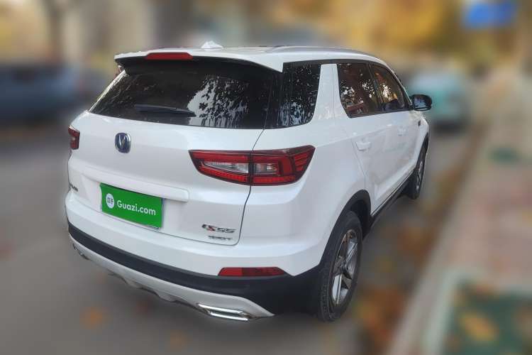 Used CHANGAN CS55 2018 1.5T Manual Colorful Model China V Standard Rear Right 45 Deg