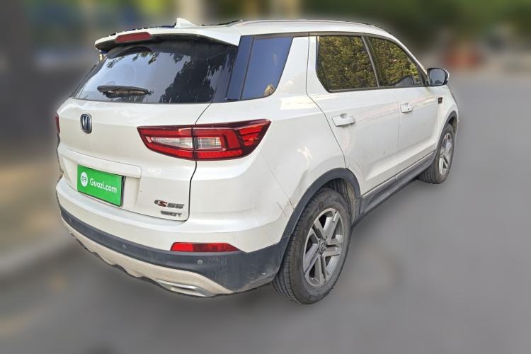 Used CHANGAN CS55 2018 1.5T Automatic Colorful Edition China V Standard Rear Right 45 Deg