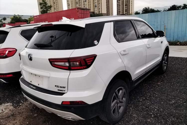 Used CHANGAN CS55 2018 1.5T Automatic Colorful Edition China V Standard Rear Right 45 Deg