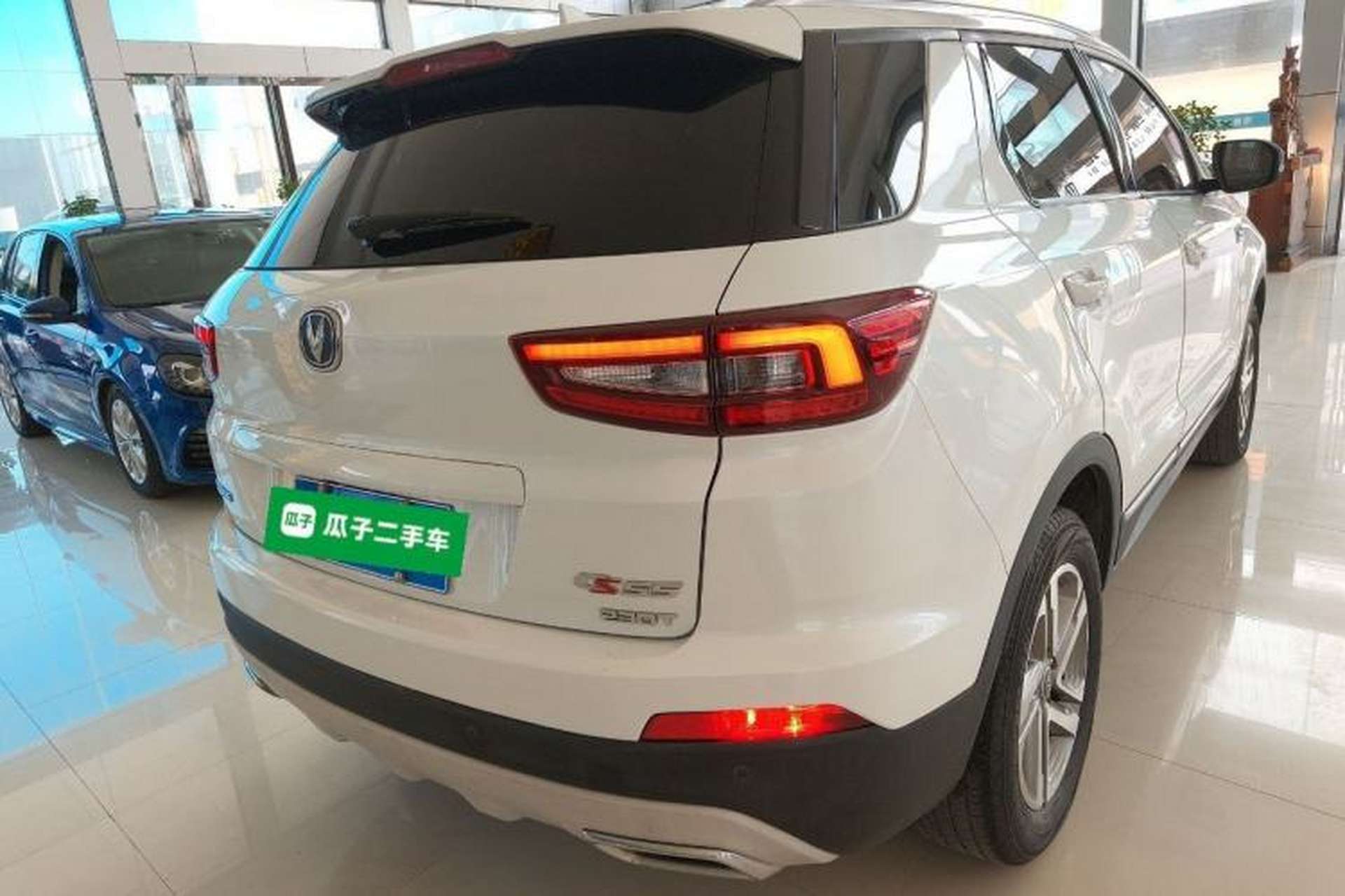 Used CHANGAN CS55 2018 1.5T Automatic Colorful Edition China V Standard Rear Right 45 Deg