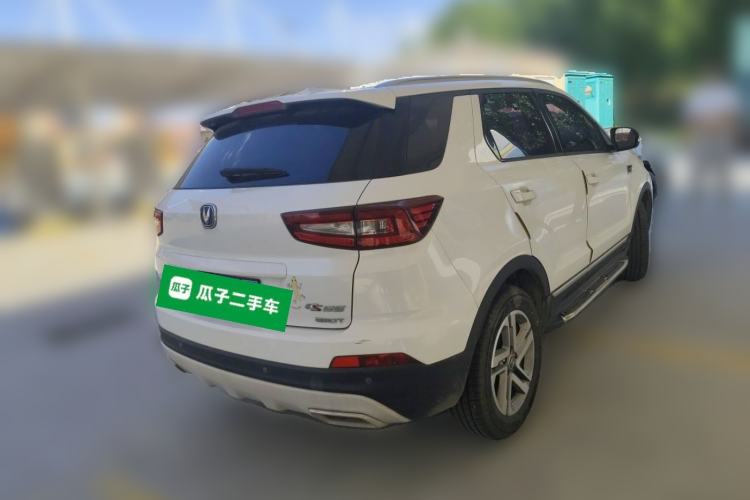 Used CHANGAN CS55 2018 1.5T Manual Colorful Model China V Standard Rear Right 45 Deg