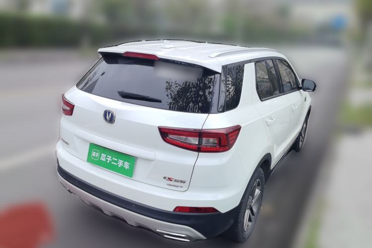 Used CHANGAN CS55 2018 1.5T Automatic Colorful Edition China V Standard Rear Right 45 Deg