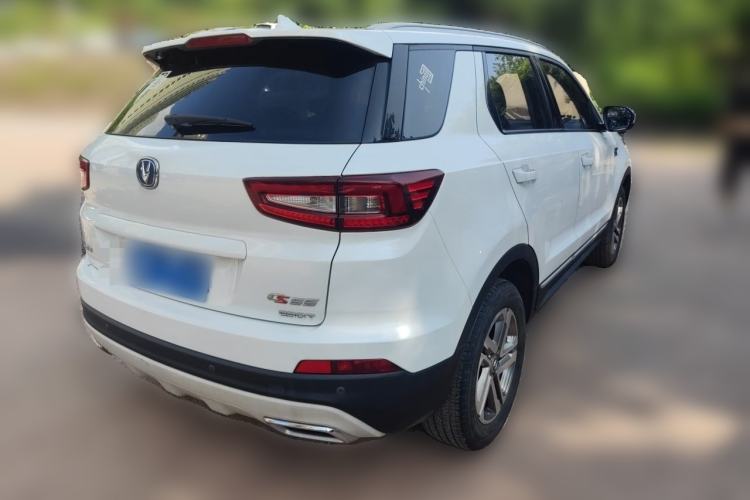 Used CHANGAN CS55 2018 1.5T Manual Colorful Model China V Standard Rear Right 45 Deg