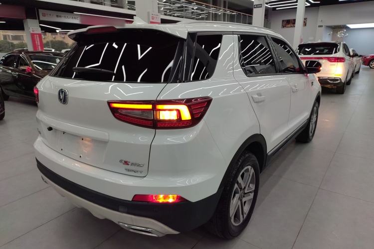 Used CHANGAN CS55 2018 1.5T Automatic Colorful Edition China V Standard Rear Right 45 Deg
