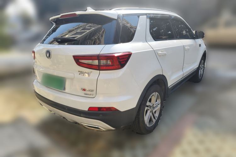 Used CHANGAN CS55 2018 1.5T Automatic Colorful Edition China V Standard Rear Right 45 Deg