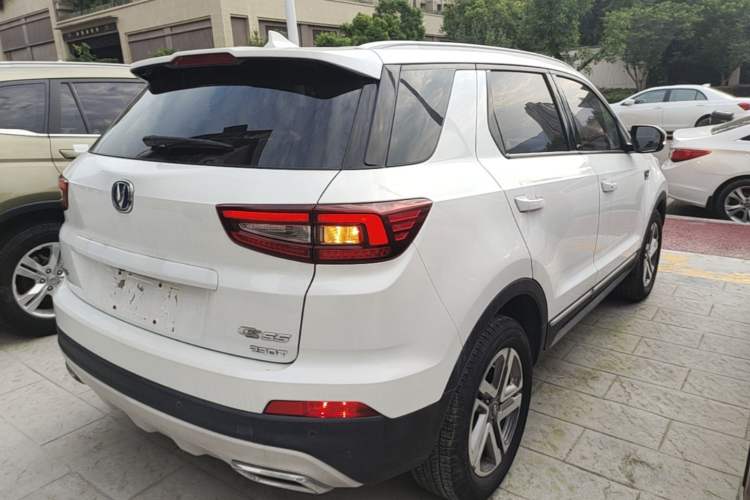 Used CHANGAN CS55 2018 1.5T Automatic Colorful Edition China V Standard Rear Right 45 Deg