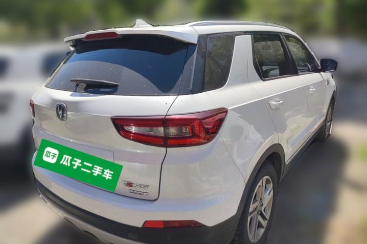 Used CHANGAN CS55 2018 1.5T Automatic Colorful Edition China V Standard Rear Right 45 Deg