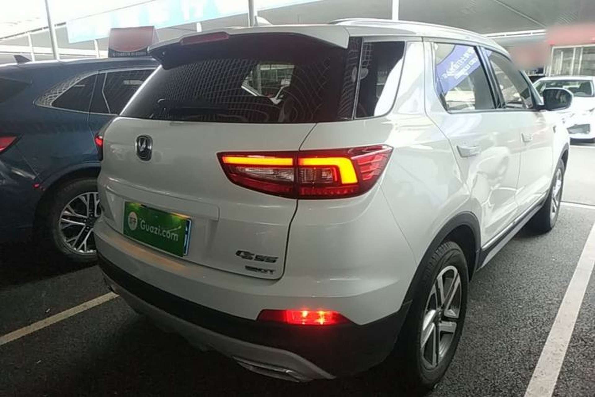 Used CHANGAN CS55 2018 1.5T Automatic Colorful Edition China V Standard Rear Right 45 Deg