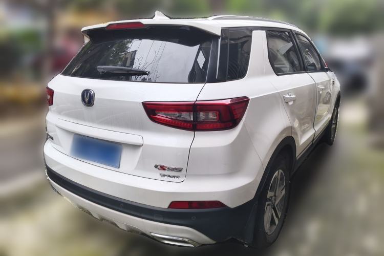 Used CHANGAN CS55 2018 1.5T Automatic Colorful Edition China V Standard Rear Right 45 Deg
