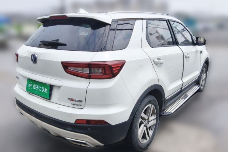 Used CHANGAN CS55 2018 1.5T Automatic Colorful Edition China V Standard Rear Right 45 Deg