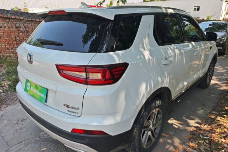 Used CHANGAN CS55 2018 1.5T Automatic Colorful Edition China V Standard Rear Right 45 Deg