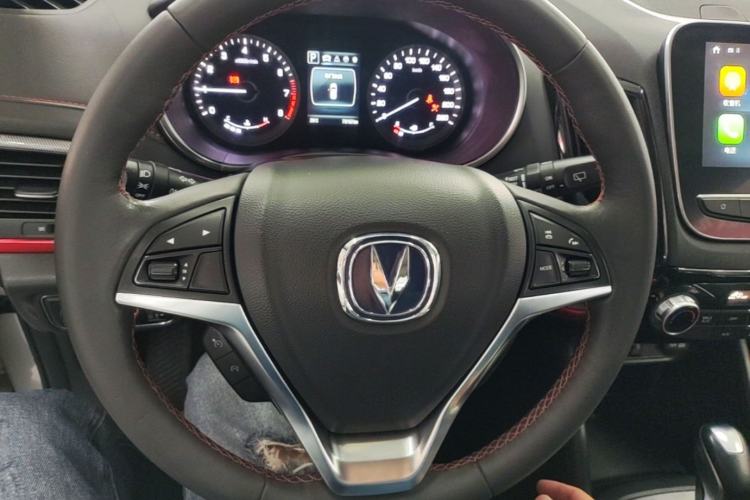 Used CHANGAN CS55 2018 1.5T Automatic Colorful Edition China V Standard Steering Wheel