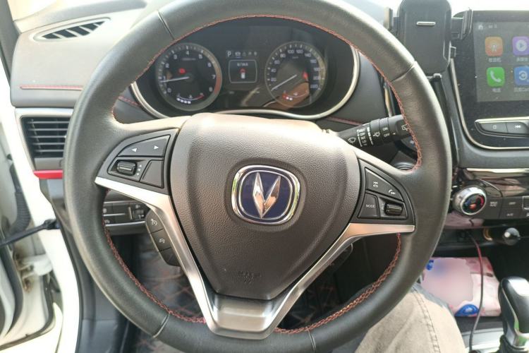 Used CHANGAN CS55 2018 1.5T Automatic Colorful Edition China V Standard Steering Wheel