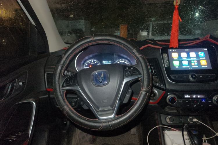 Used CHANGAN CS55 2018 1.5T Automatic Colorful Edition China V Standard Steering Wheel