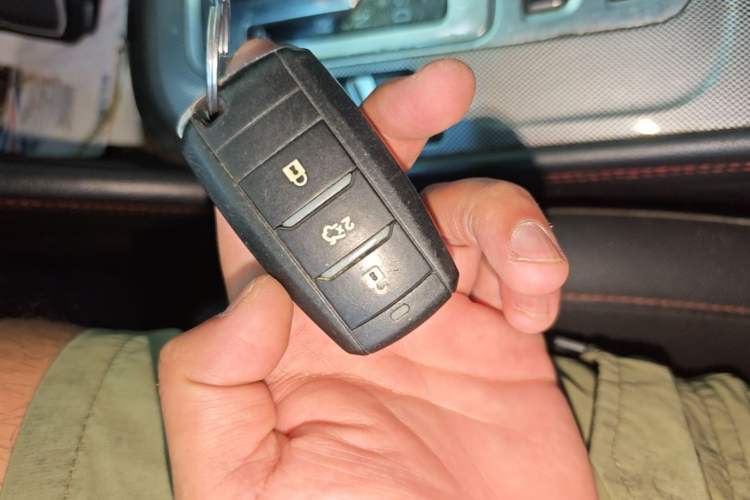 Used CHANGAN CS55 2018 1.5T Automatic Colorful Edition China V Standard Vehicle Key