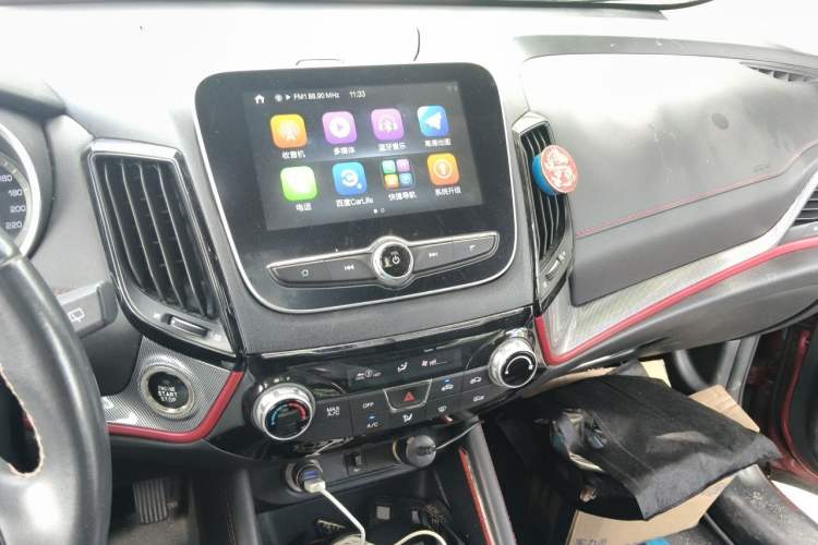 Used CHANGAN CS55 2019 1.5T Automatic Colorful Edition China VI Standard Audio And AC Panel