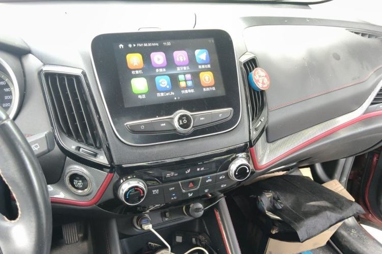 Used CHANGAN CS55 2019 1.5T Automatic Colorful Edition China VI Standard Audio And AC Panel
