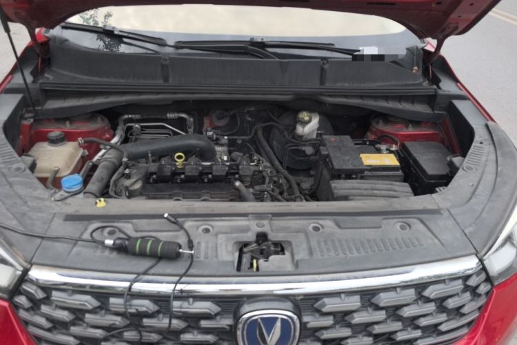 Used CHANGAN CS55 2019 1.5T Automatic Colorful Edition China VI Standard Engine Bay