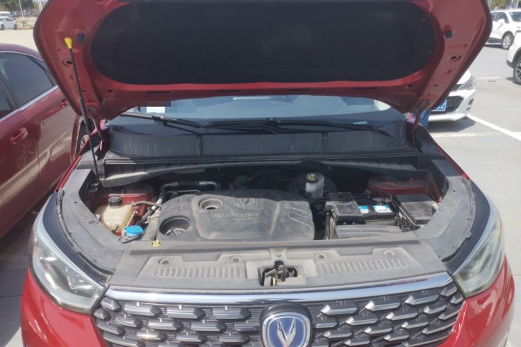 Used CHANGAN CS55 2019 1.5T Automatic Cool Edition China VI Standard Engine Bay