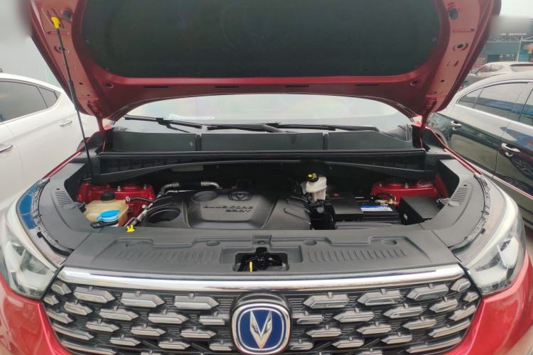 Used CHANGAN CS55 2019 1.5T Automatic Xuan Dong Model China VI Standard Engine Bay