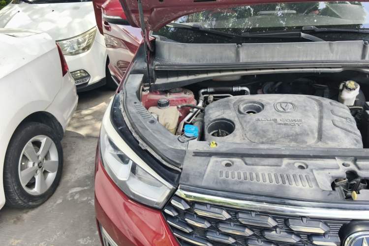 Used CHANGAN CS55 2019 1.5T Automatic Colorful Edition China VI Standard Engine Bay Right