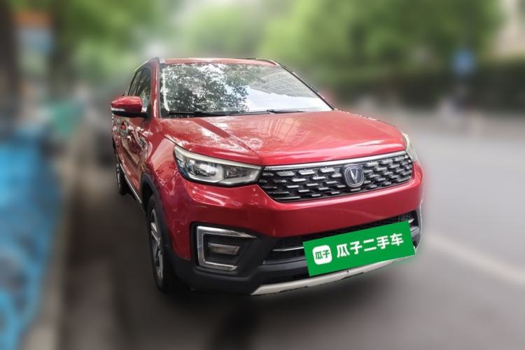 Used CHANGAN CS55 2019 1.5T Manual Colorful Model China VI Standard Front Right 45 Deg