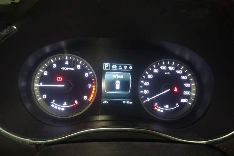 Used CHANGAN CS55 2019 1.5T Automatic Colorful Edition China VI Standard Instrument Cluster