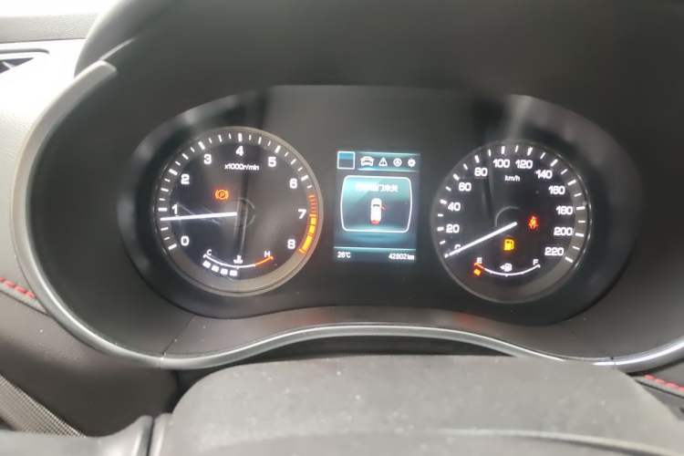 Used CHANGAN CS55 2019 1.5T Manual Colorful Model China VI Standard Instrument Cluster