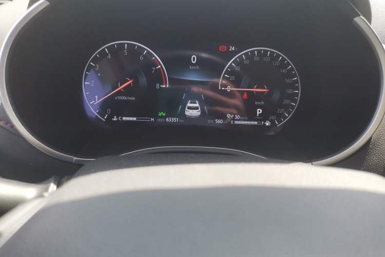 Used CHANGAN CS55 2019 1.5T Automatic Cool Edition China VI Standard Odometer Close Up