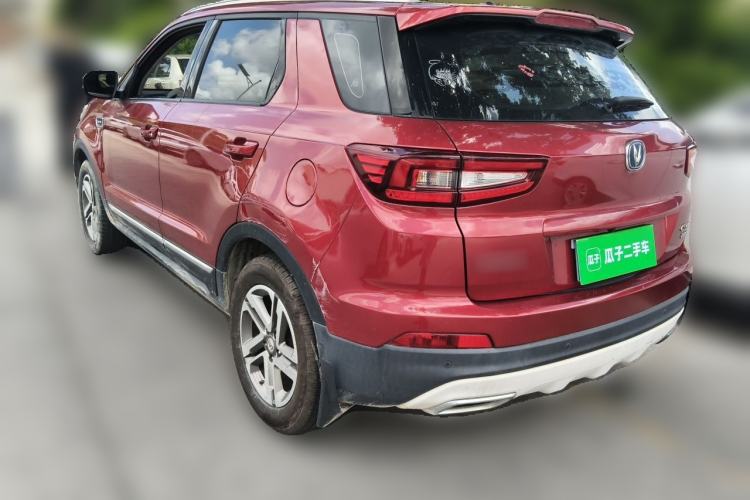 Used CHANGAN CS55 2019 1.5T Automatic Colorful Edition China VI Standard Rear Left 45 Deg
