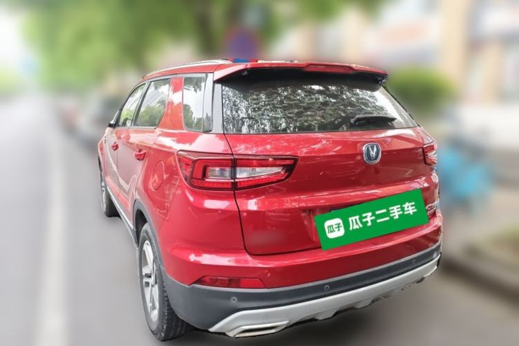 Used CHANGAN CS55 2019 1.5T Manual Colorful Model China VI Standard Rear Left 45 Deg