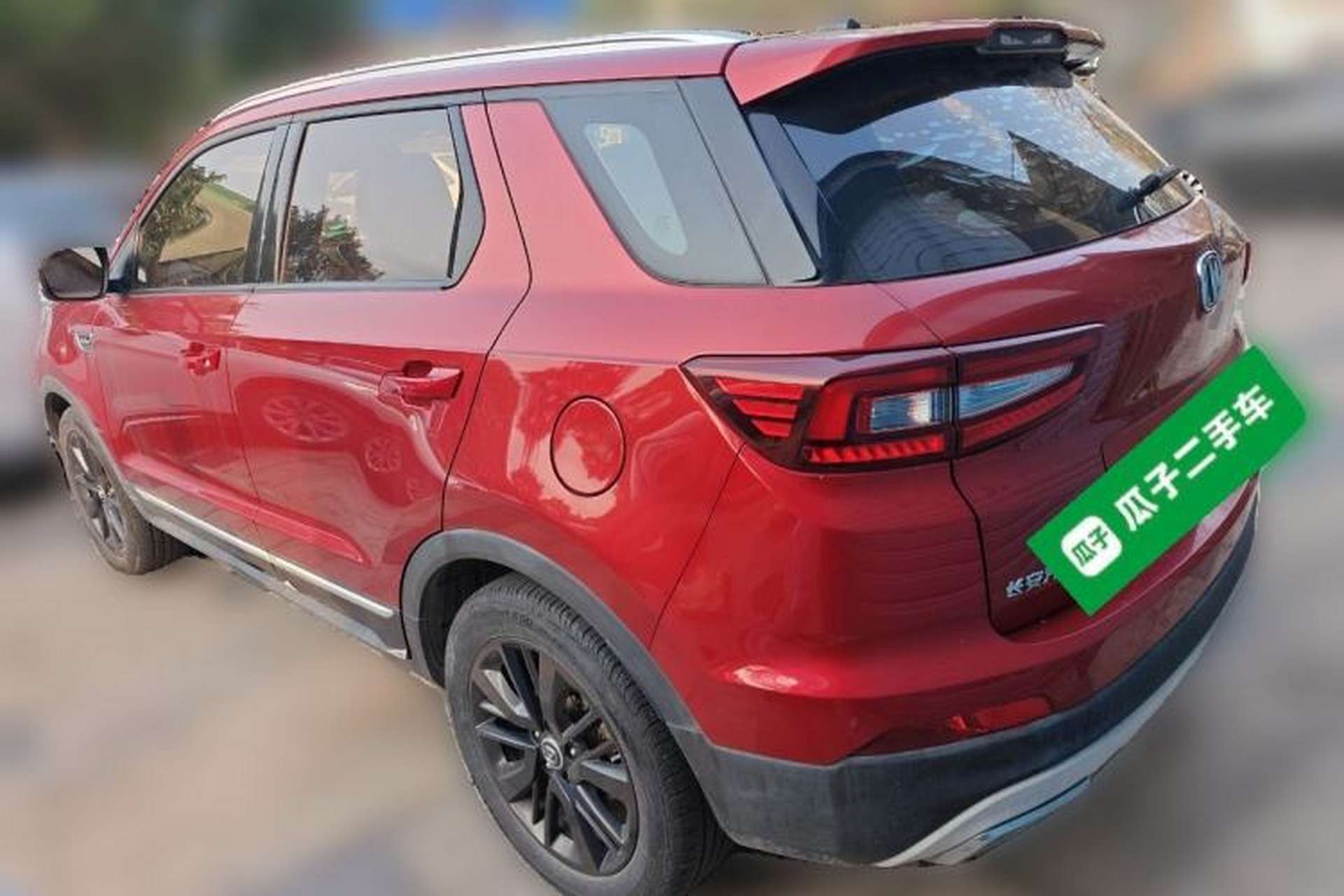 Used CHANGAN CS55 2019 1.5T Automatic Xuan Dong Model China VI Standard Rear Left 45 Deg