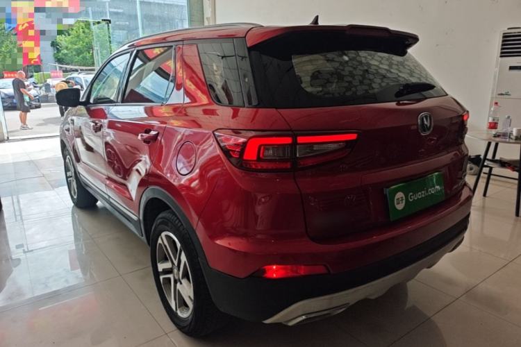 Used CHANGAN CS55 2019 1.5T Automatic Xuan Dong Model China VI Standard Rear Left 45 Deg