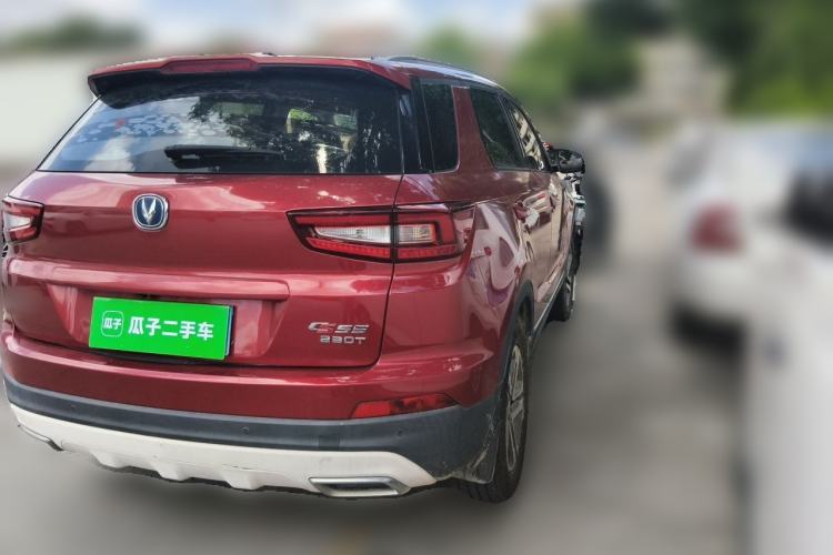 Used CHANGAN CS55 2019 1.5T Automatic Colorful Edition China VI Standard Rear Right 45 Deg