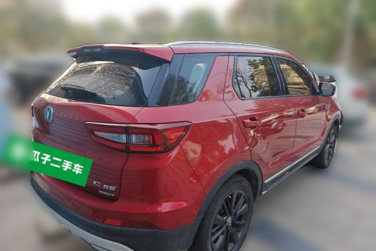 Used CHANGAN CS55 2019 1.5T Automatic Xuan Dong Model China VI Standard Rear Right 45 Deg
