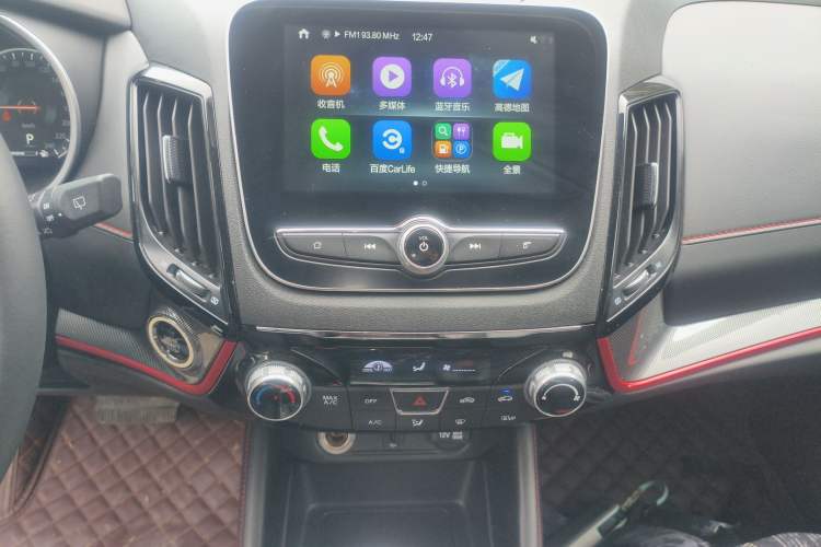 Used CHANGAN CS55 2019 1.5T Automatic Colorful Edition China VI Standard Audio And AC Panel
