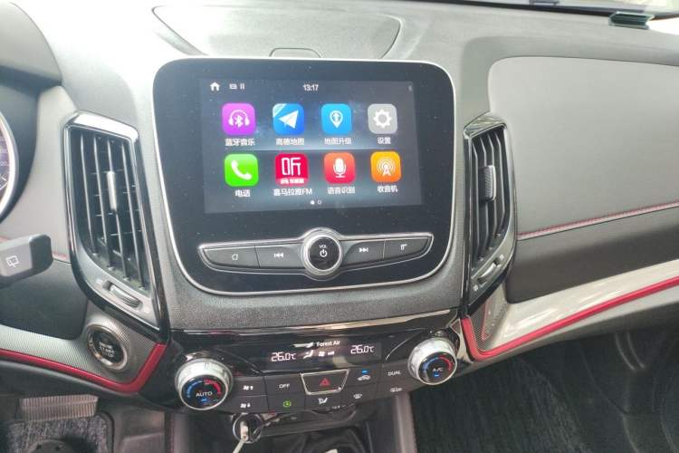Used CHANGAN CS55 2019 1.5T Automatic Cool Edition China VI Standard Audio And AC Panel