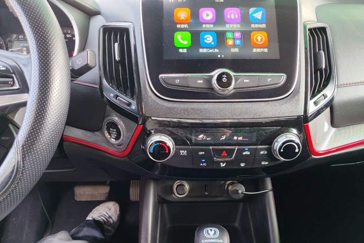 Used CHANGAN CS55 2019 1.5T Automatic Xuan Dong Model China VI Standard Audio And AC Panel